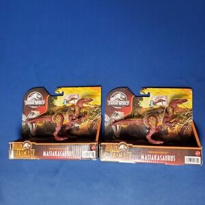 2 Pack Jurassic World Fierce Force Masiakasaurus Dino Escape Dinosaur Toy